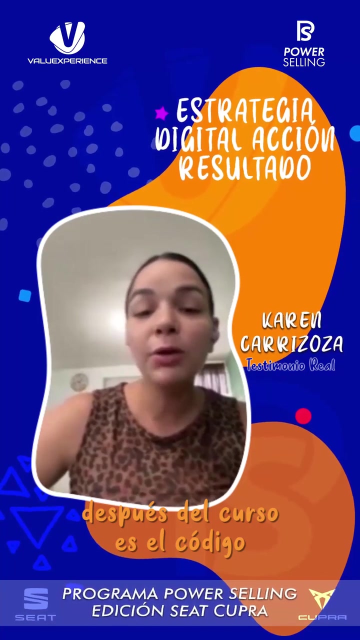 Imagen del vídeo de Karen Carrizoza