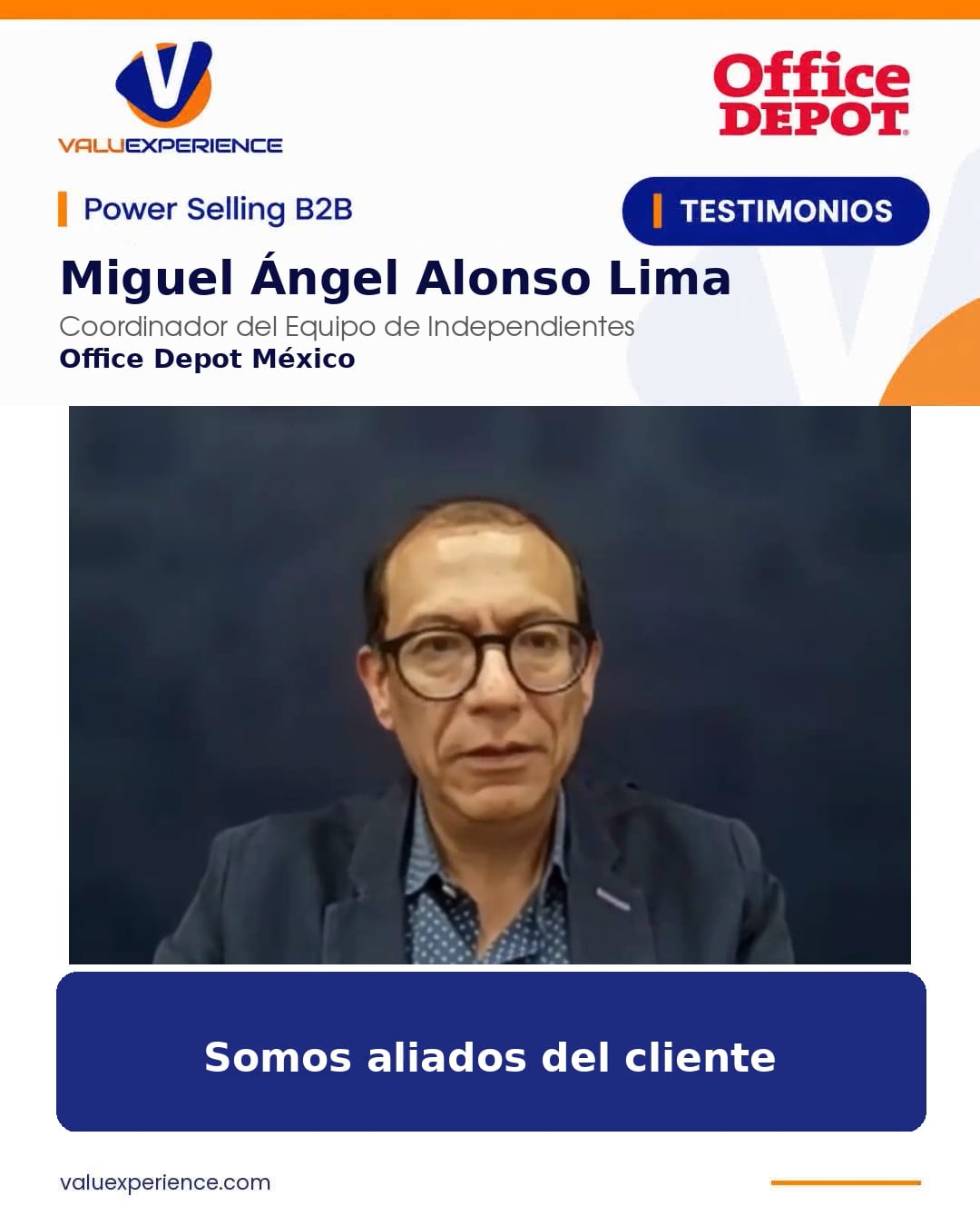 Imagen del vídeo de Miguel Ángel Alonso Lima