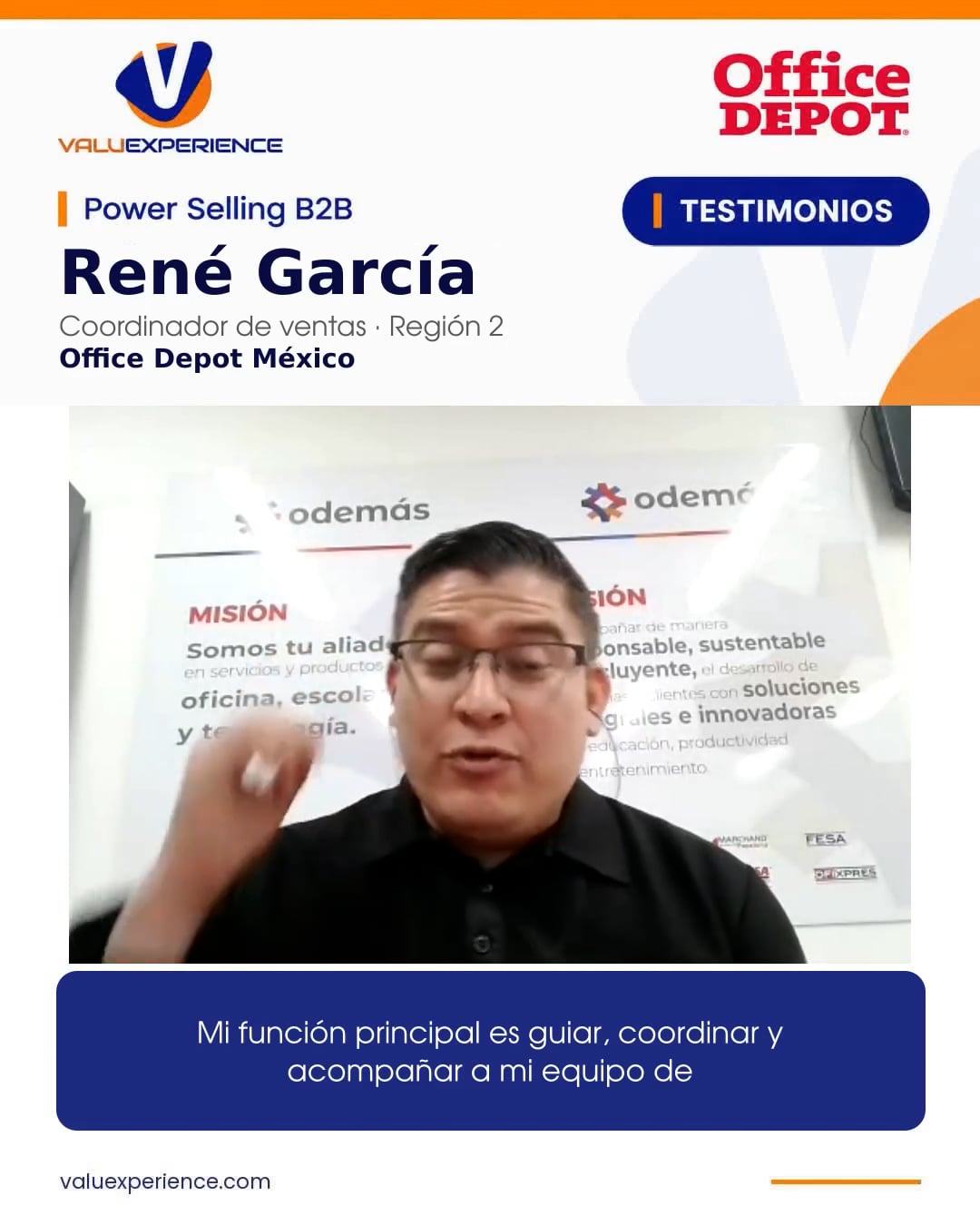 Portada del testimonio de René García