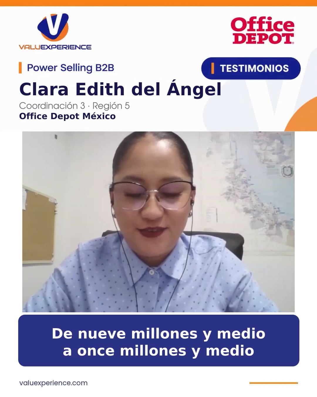 Imagen del vídeo de Clara Edith del Ángel