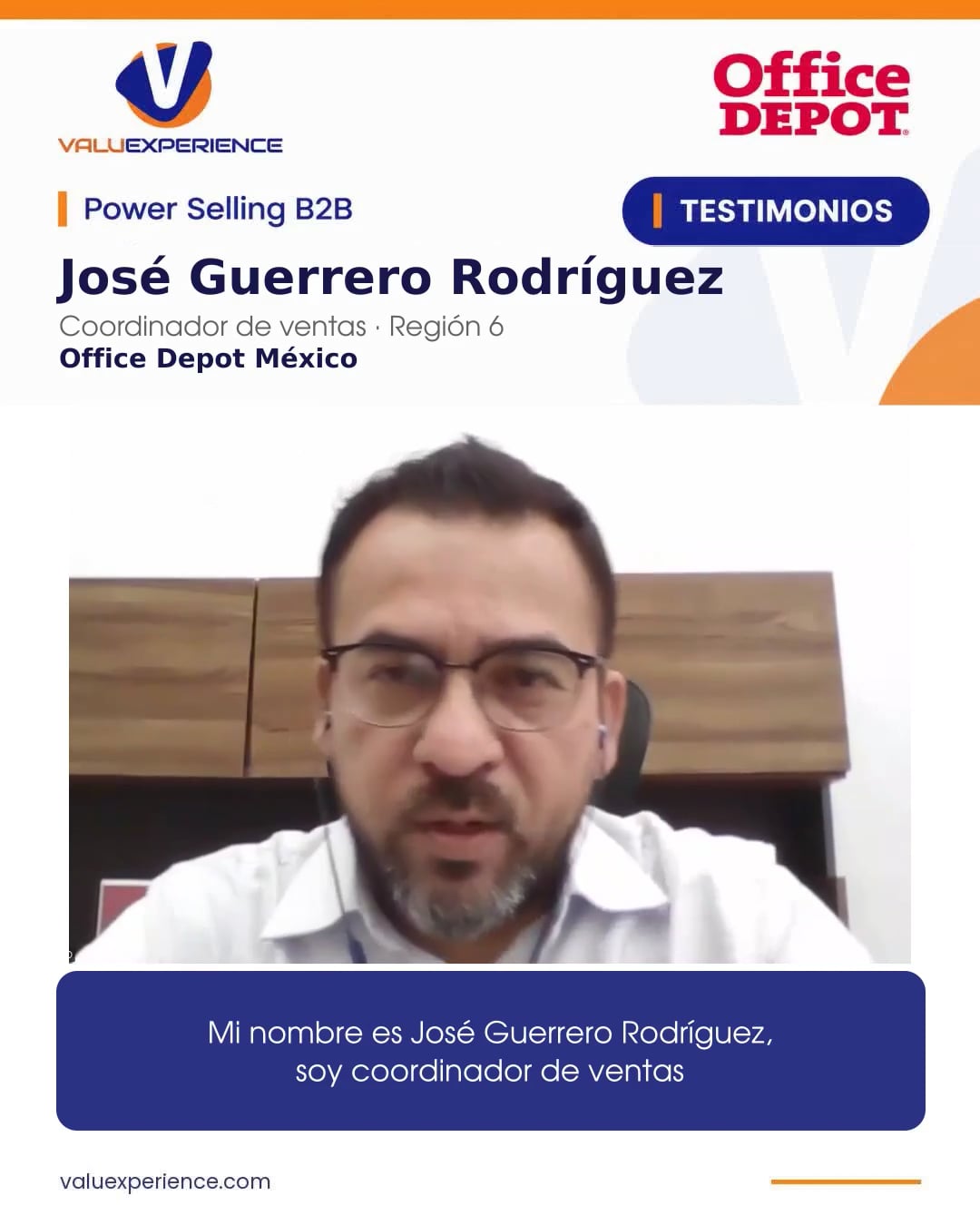 Imagen del vídeo de José Guerrero Rodríguez