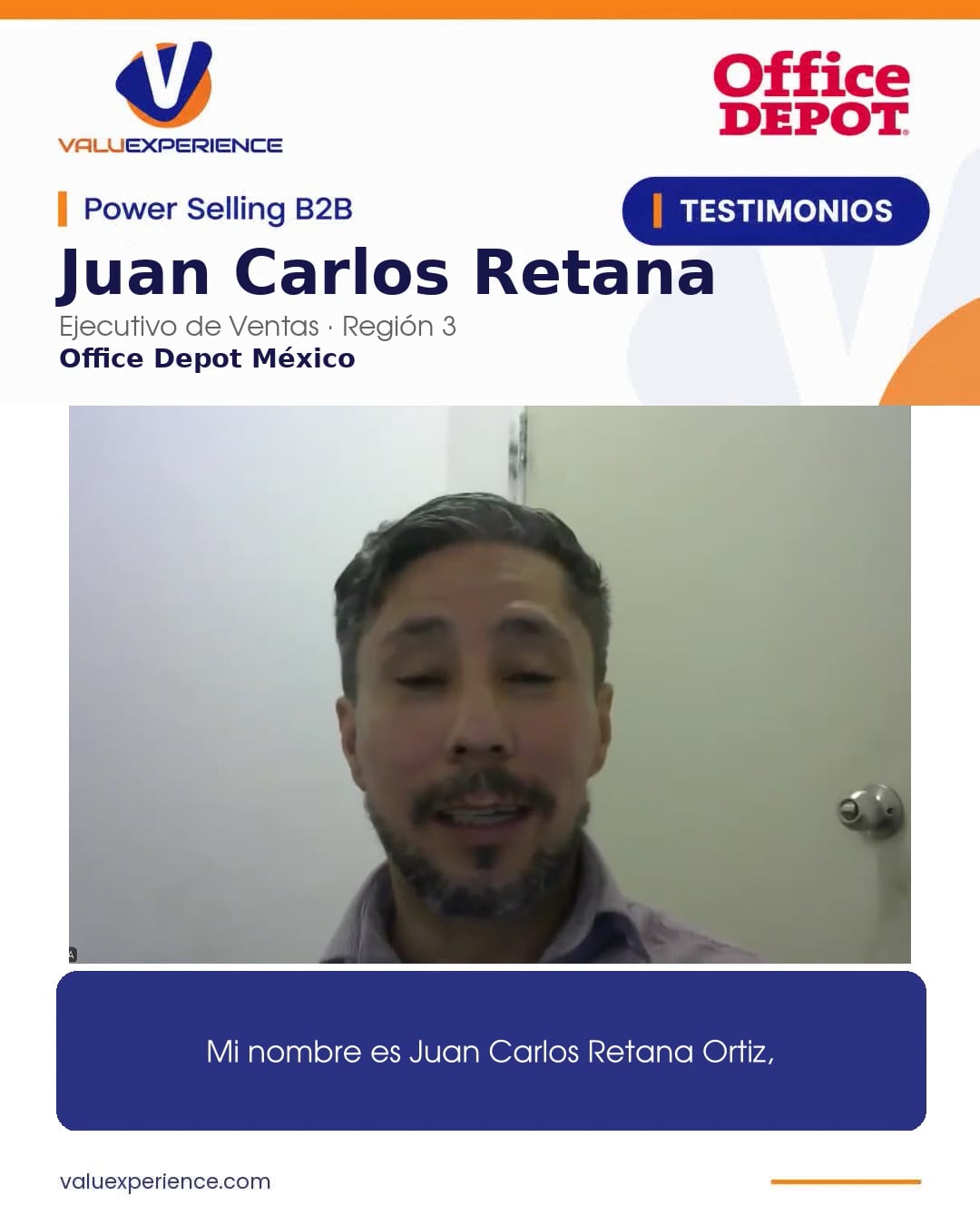 Imagen del vídeo de Juan Carlos Retana