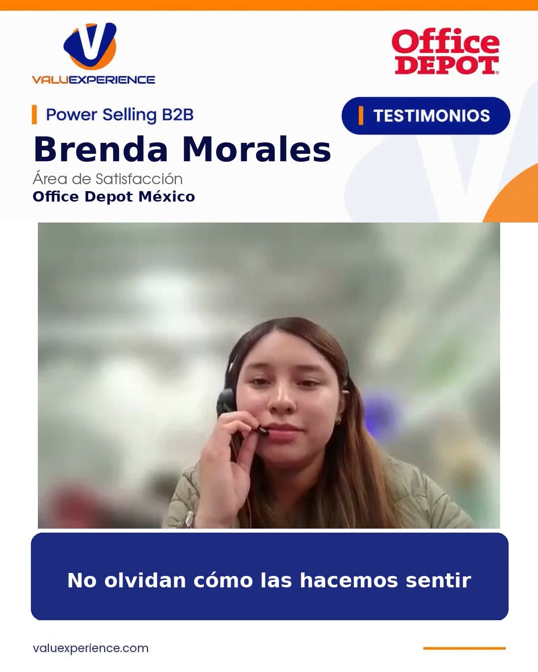 Imagen del vídeo de Brenda Morales