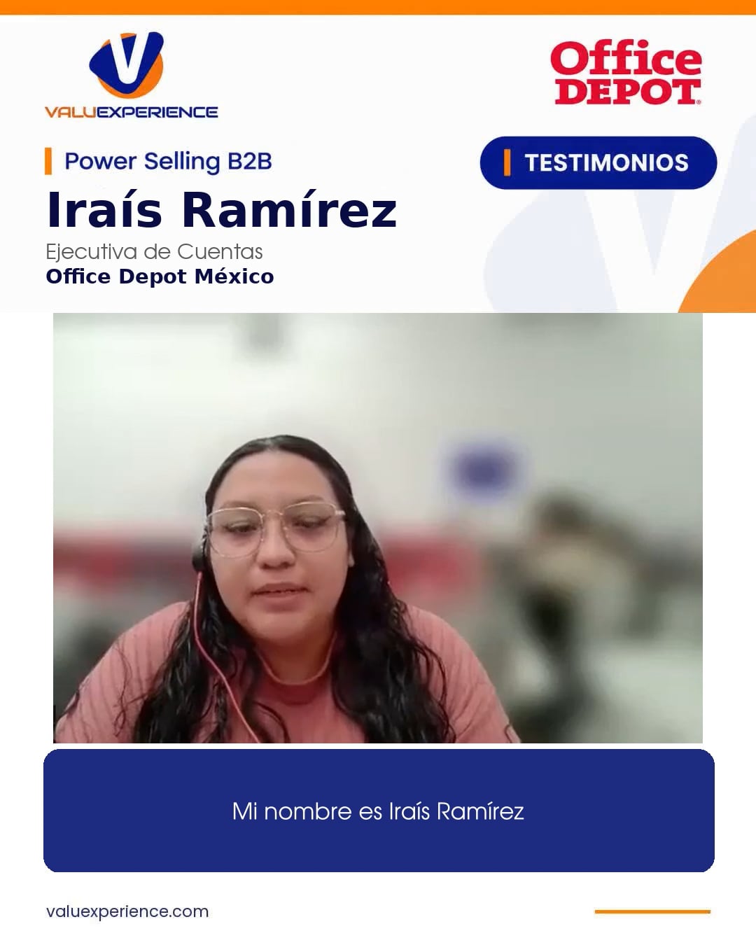 Imagen del vídeo de Iraís Ramírez
