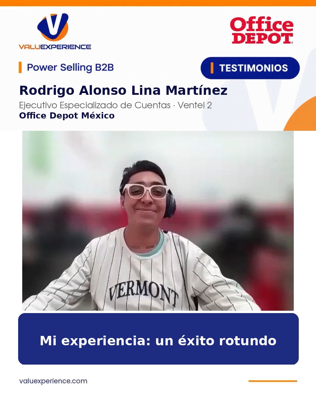Imagen del vídeo de Rodrigo Alonso Lina Martínez