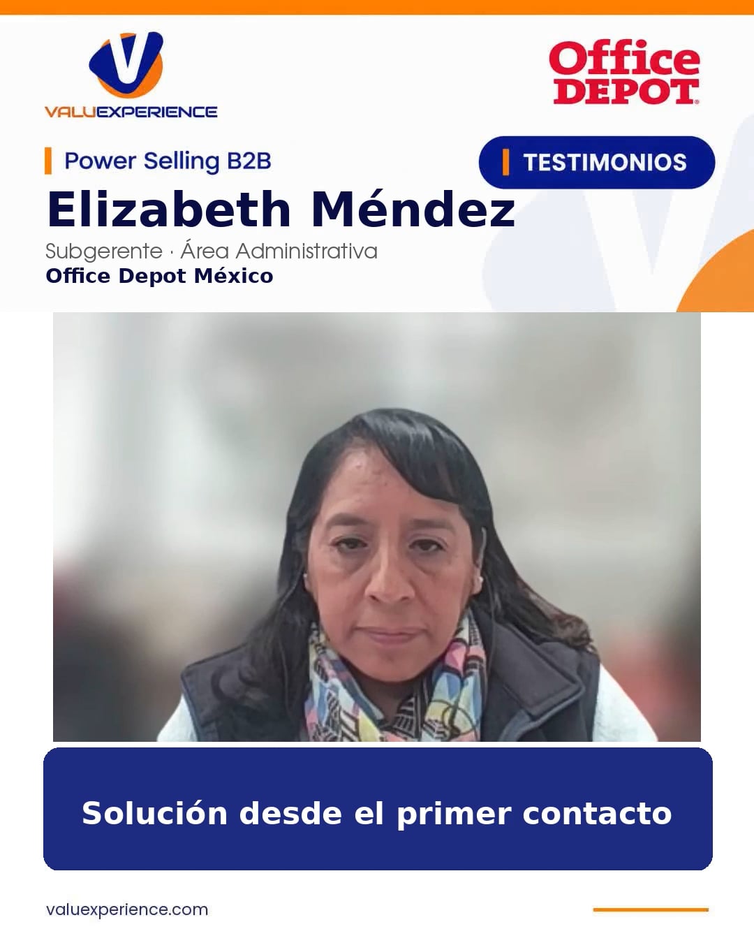 Imagen del vídeo de Elizabeth Méndez