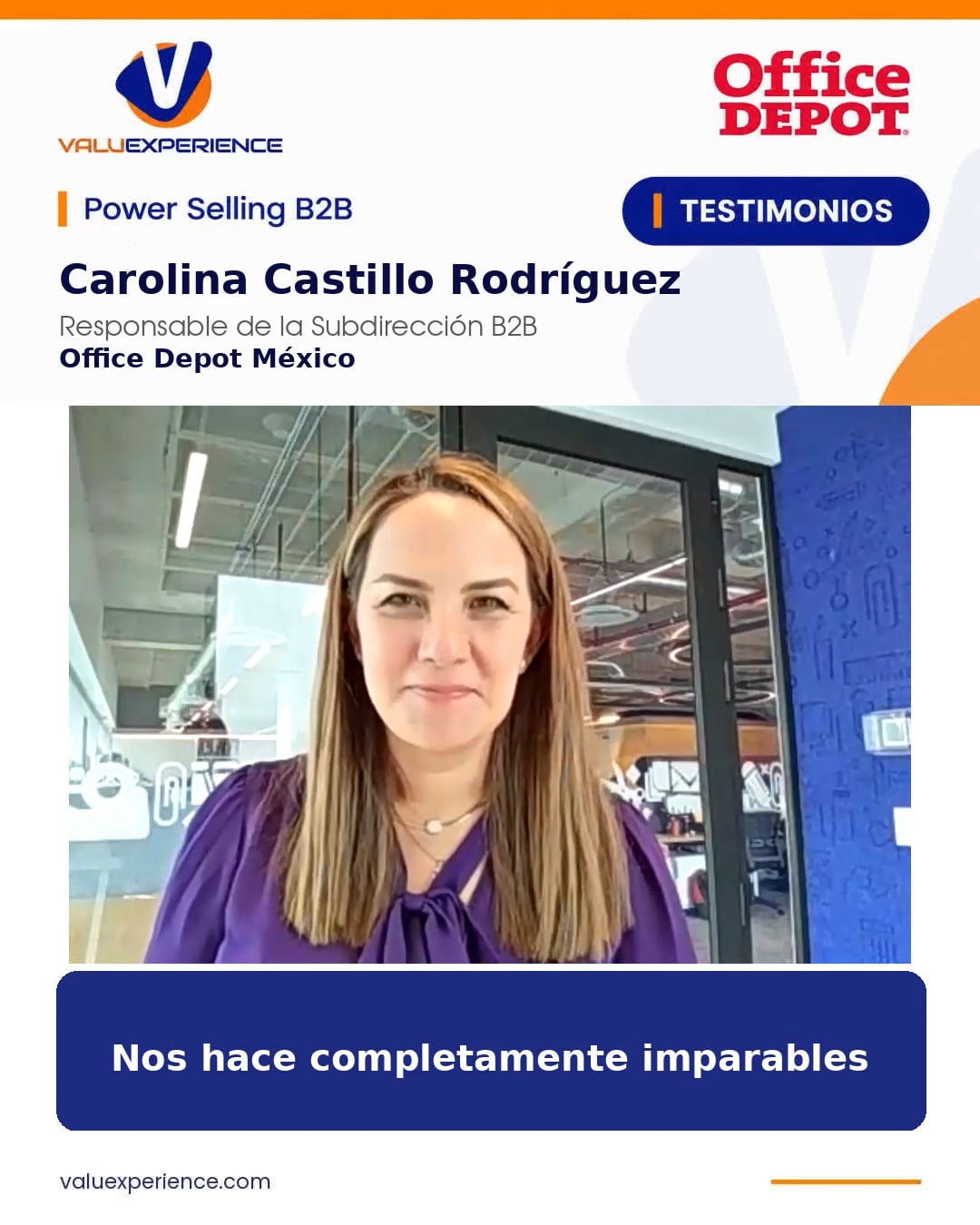 Imagen del vídeo de Carolina Castillo Rodríguez